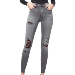 Good American Good Waist Grey Jeans size 25‎